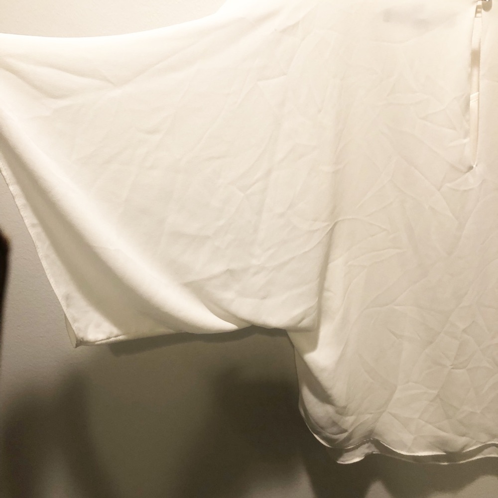 White House black market white blouse - Picture 3 of 5